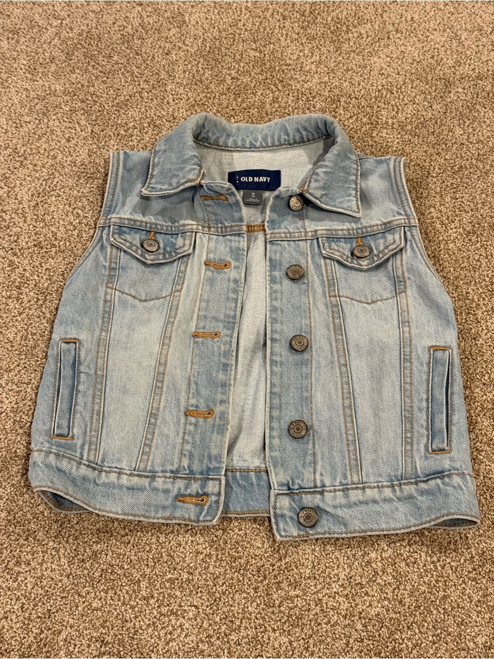Light Wash Denim Vest for Kids - Old Navy